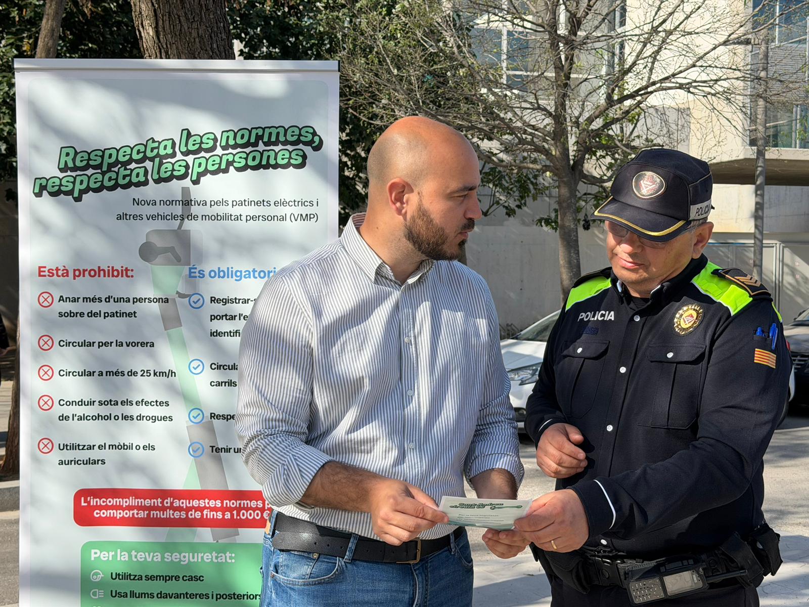 Imatge de la notícia: L’Ajuntament impulsa una campanya per posar a ratlla els patinets elèctrics